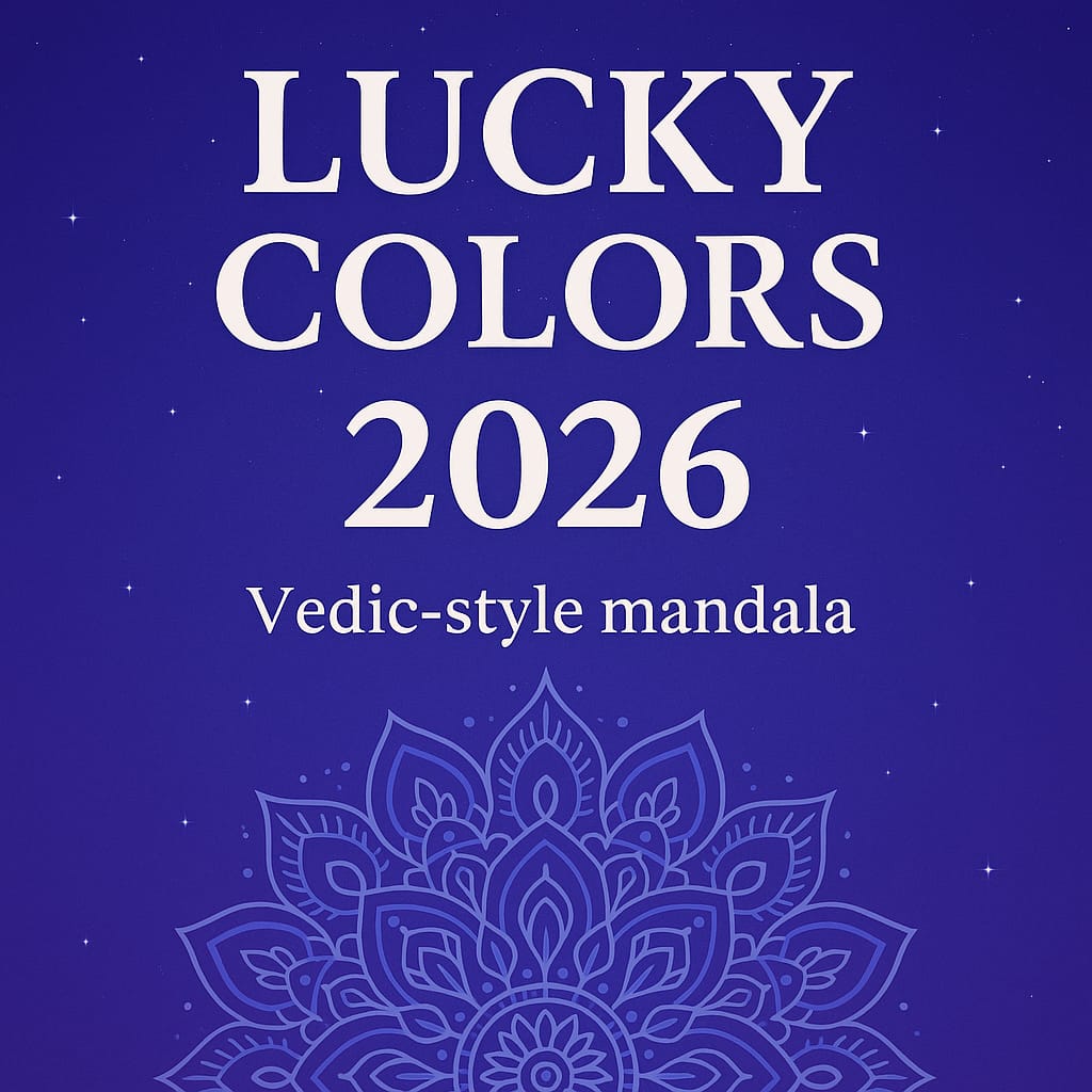 Lucky Colors For Each Zodiac Sign In 2026 | Vedic Astrology Guide